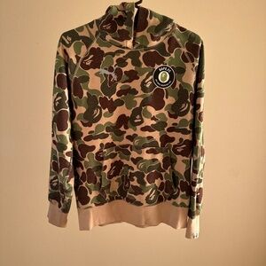 BAPE X Puma ABC Camo Pullover Hoodie A Bathing Ape sz S authentic